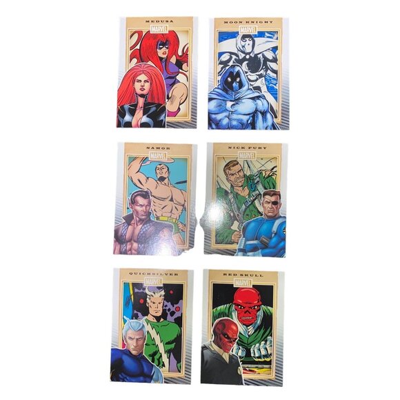 Marvel 75th Anniversary 2014 Trading Cards Set Of 24 Collectibles Featuring Icon - Picture 5 of 8